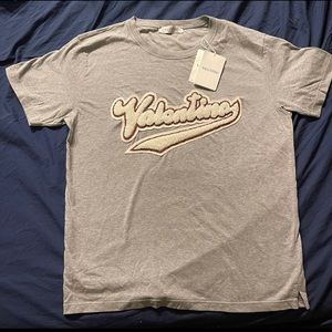 Valentino shirt size L Beaded Appliqué T-shirt retail 1100